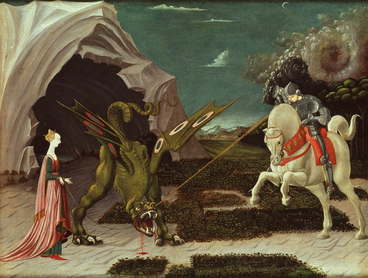 St. George and the Dragon, n. 1470 (katso lisätietoja numerosta 85548) tekijältä Paolo Uccello