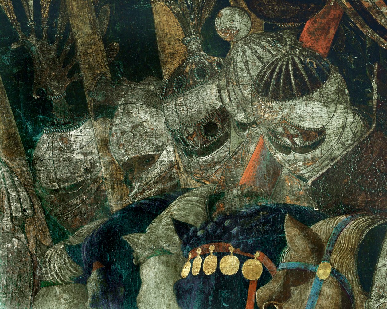 San Romanon taistelu Firenzen ja Sienan välillä vuonna 1432 ... tekijältä Paolo Uccello