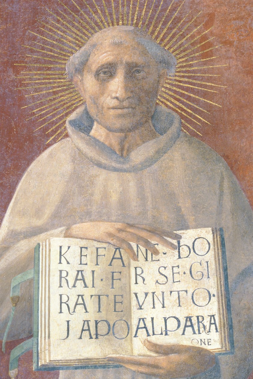 Siunattu Jacopone da Todi tekijältä Paolo Uccello
