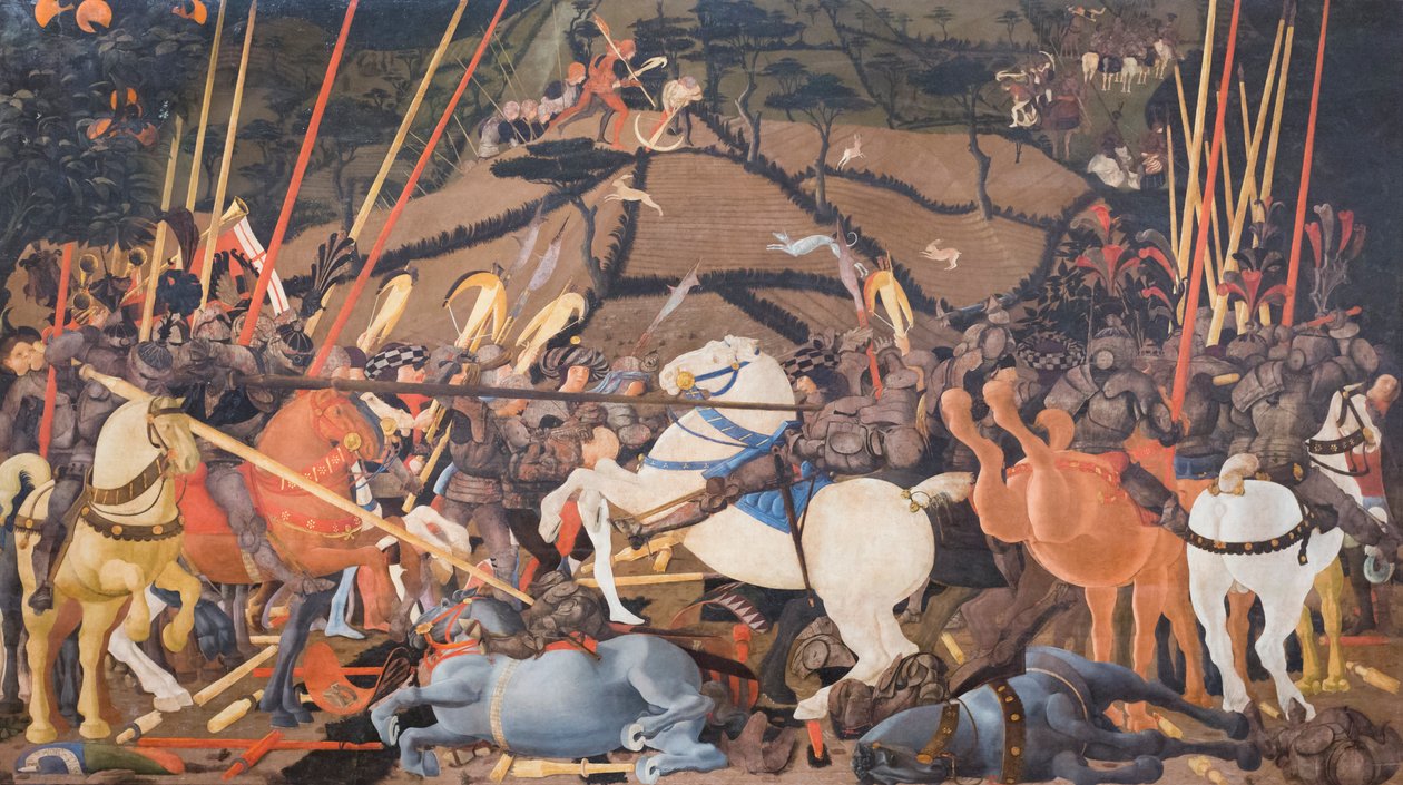 San Romanon taistelu tekijältä Paolo Uccello