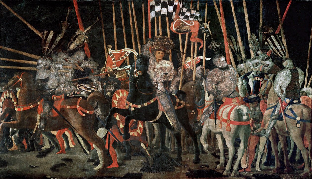 San Romanon taistelu ... tekijältä Paolo Uccello