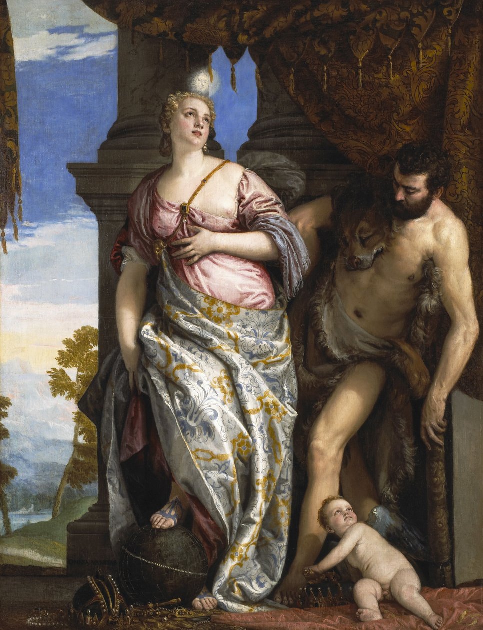 Allegorie der Weisheit und Stärke tekijältä Paolo Veronese