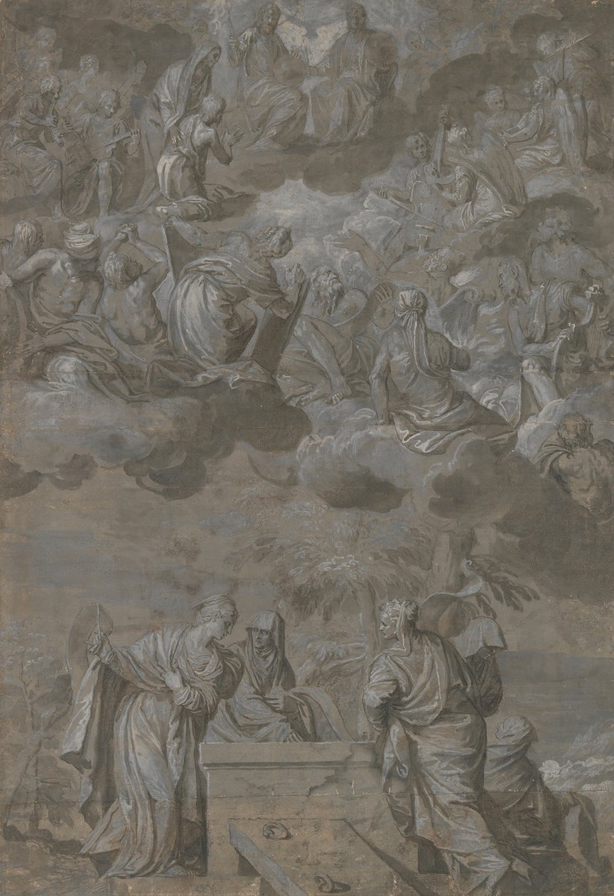 Maailman lunastuksen allegoria, 1528-88. tekijältä Paolo Veronese
