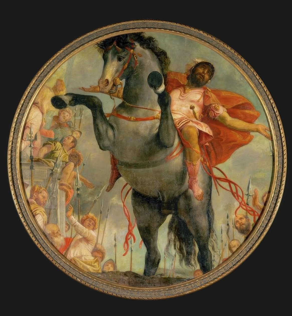 Marcus Curtiuksen opfertod tekijältä Paolo Veronese