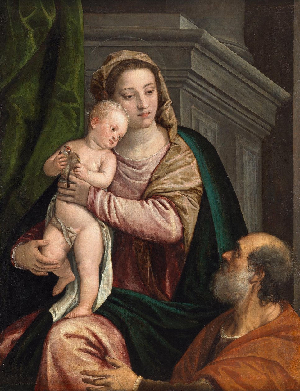 Pyhä perhe tekijältä Paolo Veronese