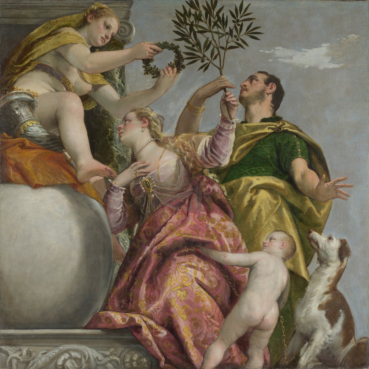 Happy Union lähettäjältä: Four Allegories of Love, ca. 1575 tekijältä Paolo Veronese