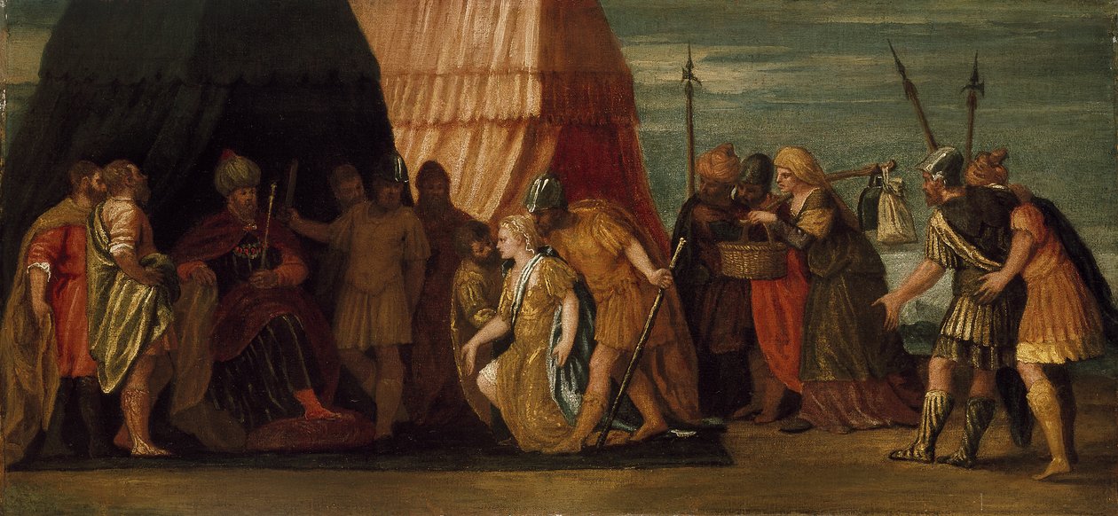 Judithin vastaanottanut Holofernes tekijältä Paolo Veronese