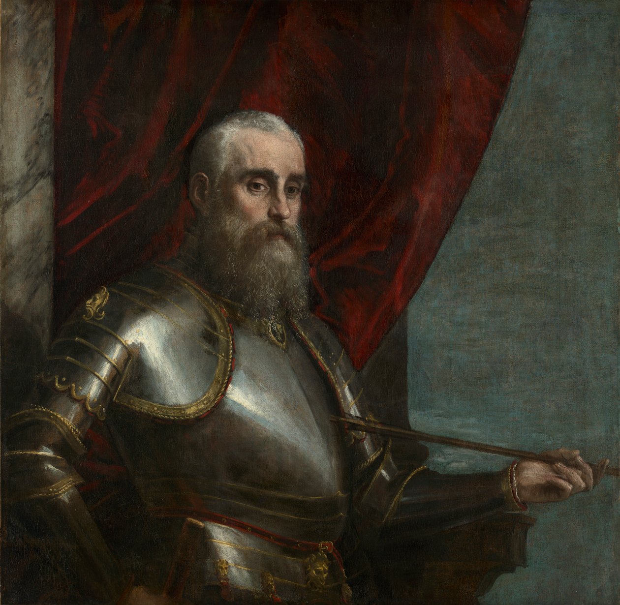 Agostino Barbarigon muotokuva noin vuoden 1571 jälkeen. tekijältä Paolo Veronese