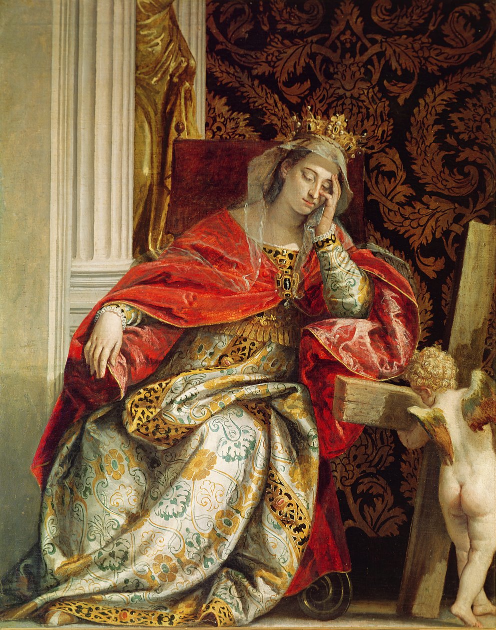Pyhän Helenan muotokuva tekijältä Paolo Veronese