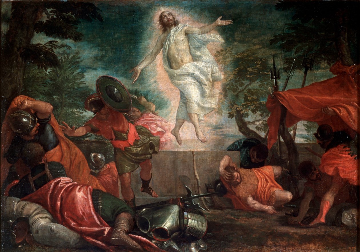 Kristuksen taivaaseenastuminen, 1580 tekijältä Paolo Veronese