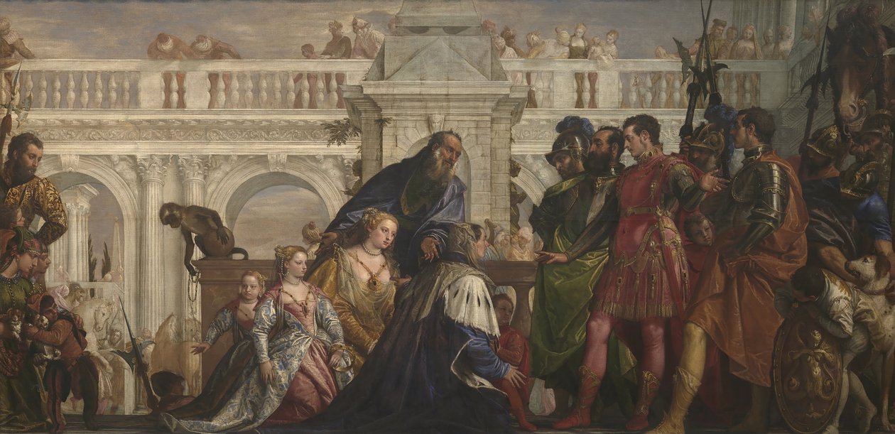 Dareioksen perhe ennen Aleksanteria, n. 1565 tekijältä Paolo Veronese