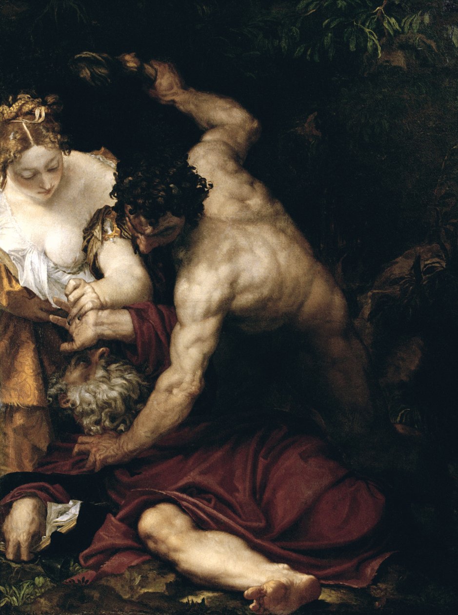 Pyhän Antoniuksen kiusaus, n. 1552 tekijältä Paolo Veronese