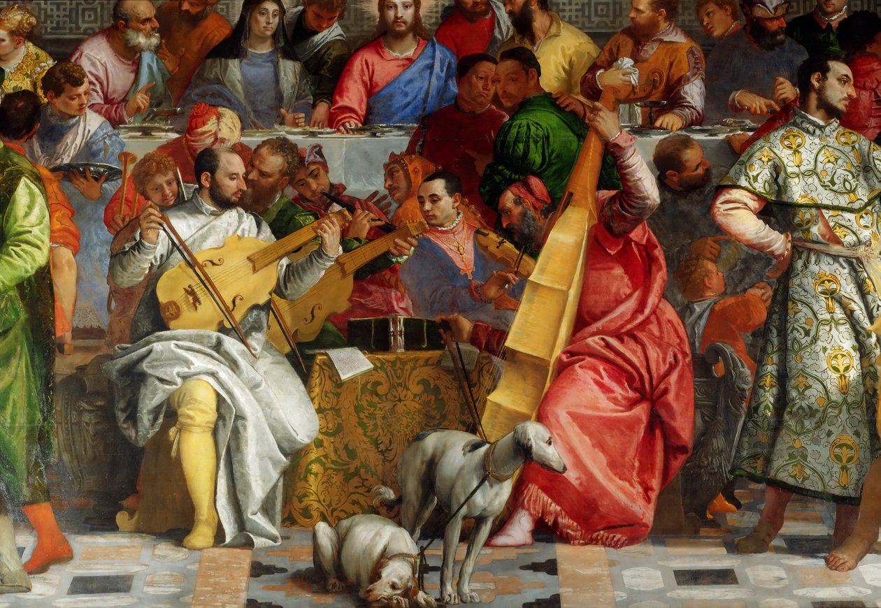 Hääjuhla Cana Detailissa tekijältä Paolo Veronese