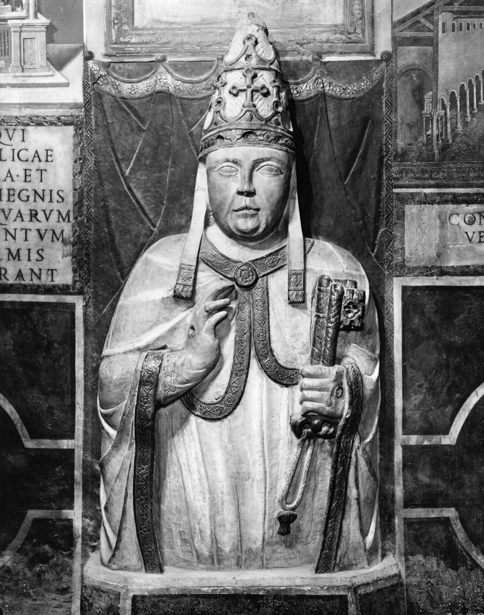 Paavi Benedictus XII (k. 1342) tekijältä Paolo da Siena