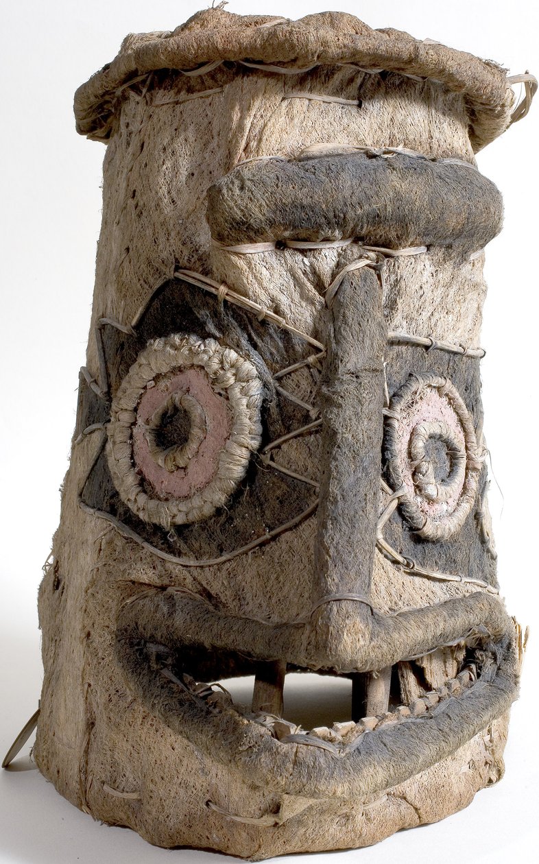 Naamio, Papuanlahden alue, Papua-Uusi-Guinea (kuorikangas). tekijältä Papua New Guinean