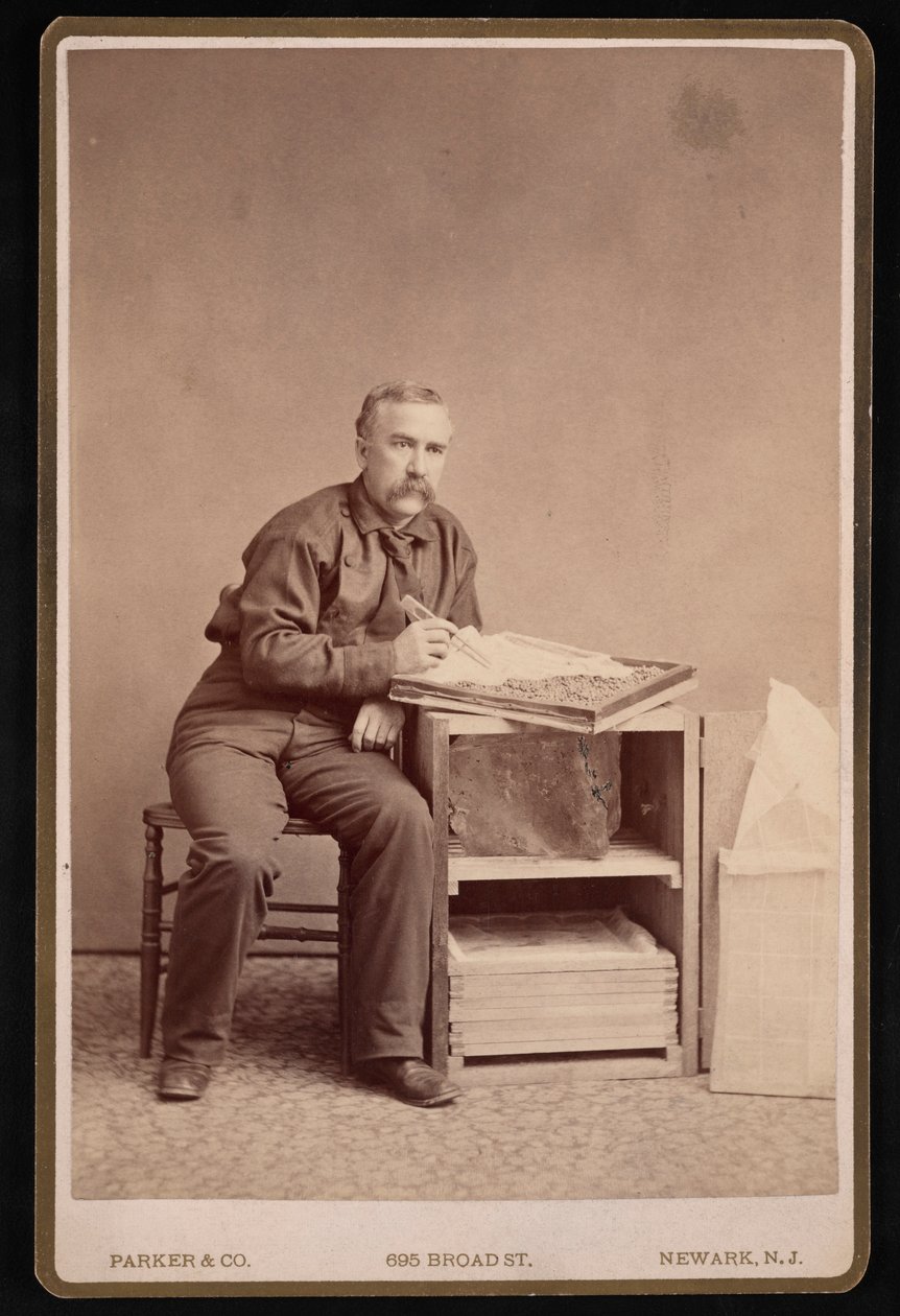 Fred Matherin muotokuva 1833-1900, ennen vuotta 1887. tekijältä Parker and Co