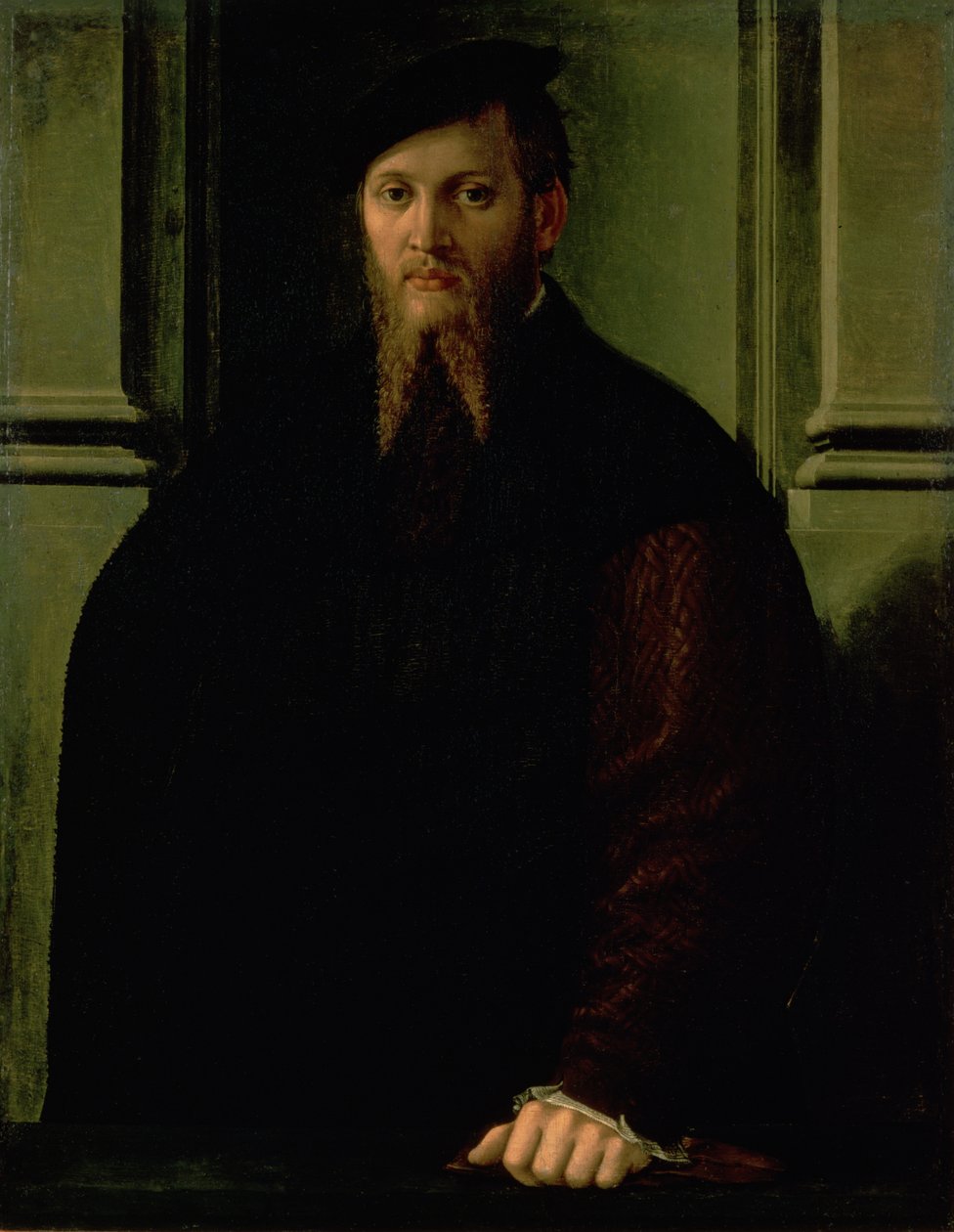 Miehen muotokuva tekijältä Parmigianino
