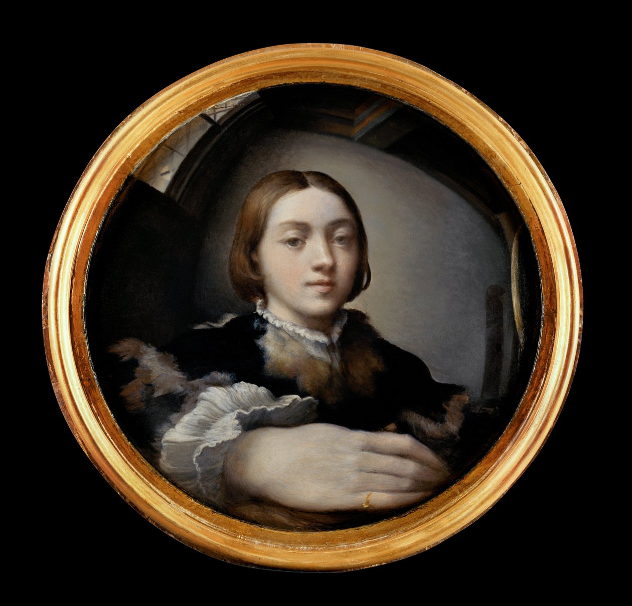 Omakuva peilistä tekijältä Parmigianino