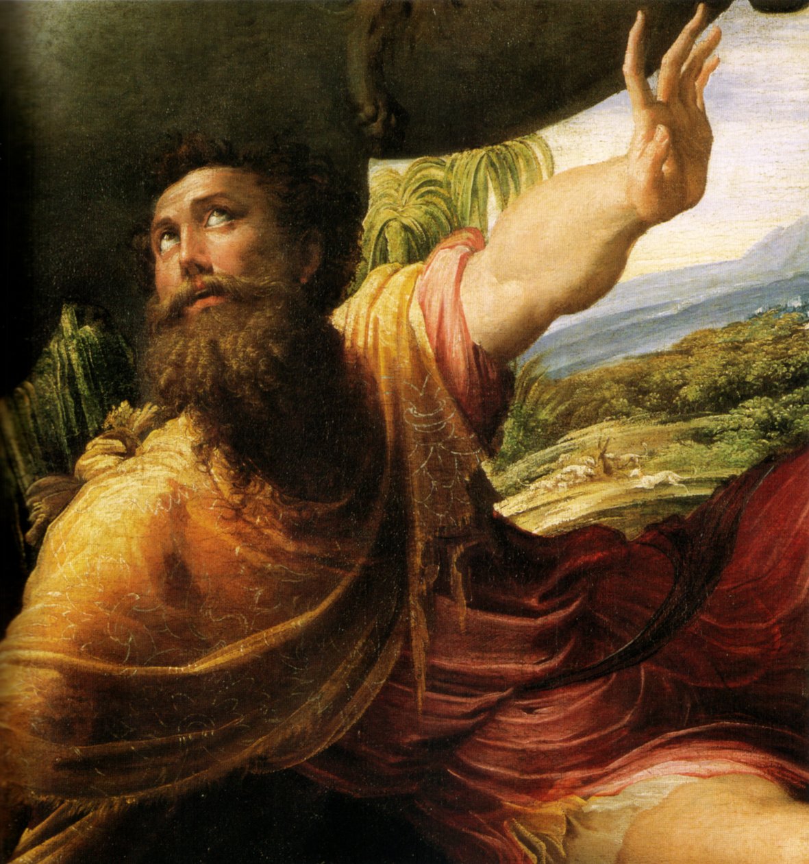 conversione di san paolo tekijältä Parmigianino