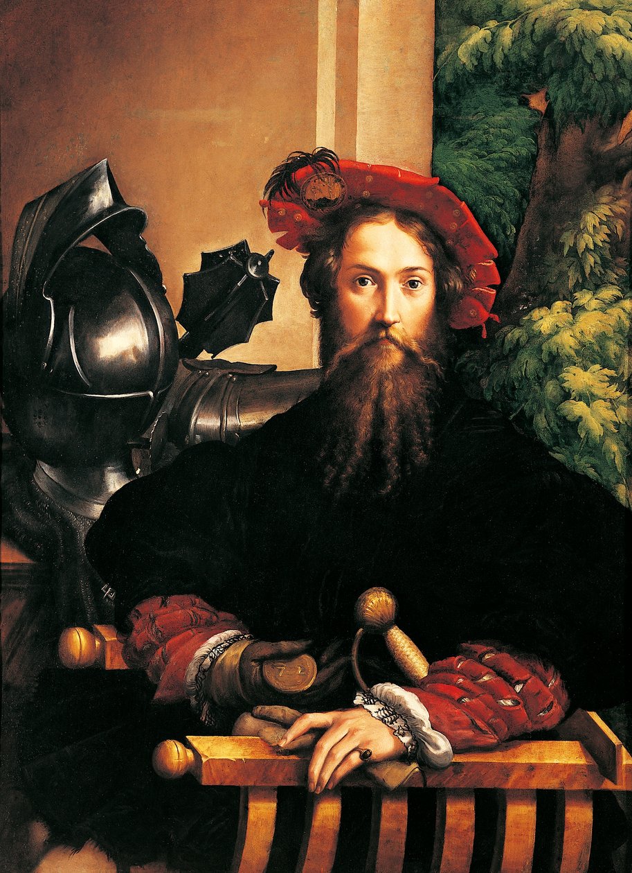 Galeazzo Sanvitalen muotokuva tekijältä Parmigianino