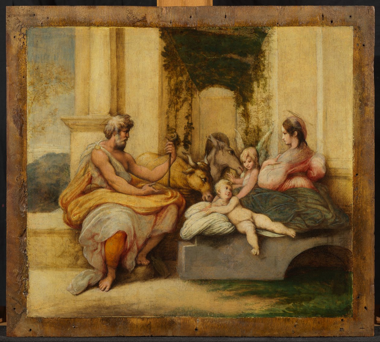 Lepää lennolla Egyptiin tekijältä Parmigianino