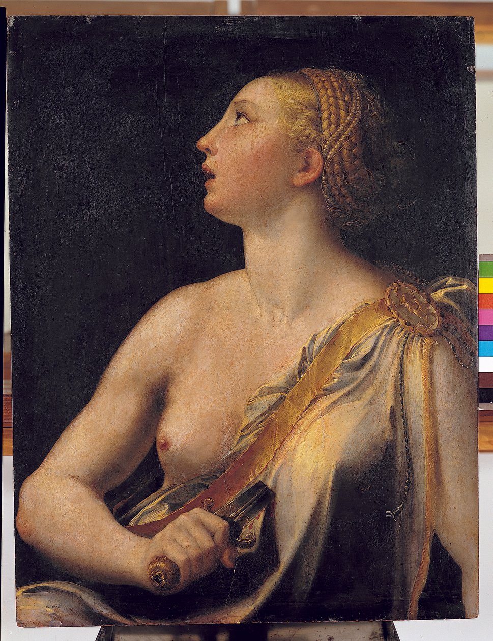 Roman Lucrezia, Girolamo Francesco Maria Mazzola, joka tunnetaan nimellä il Parmigianino. tekijältä Parmigianino (1503 40)