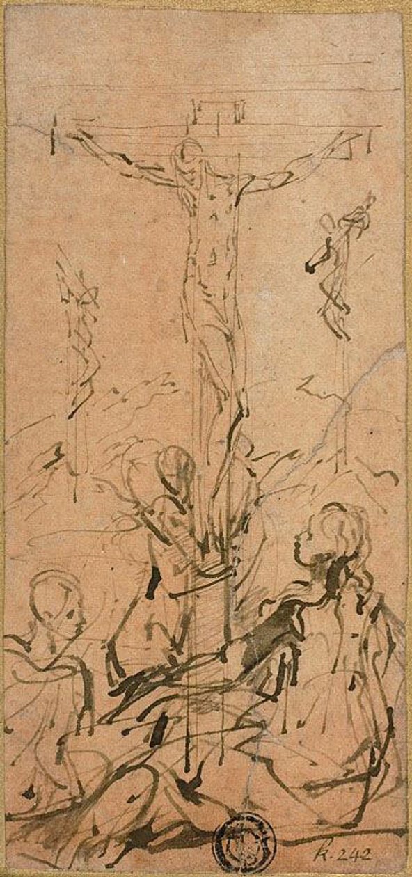 Ristiinnaulitseminen tekijältä Parmigianino