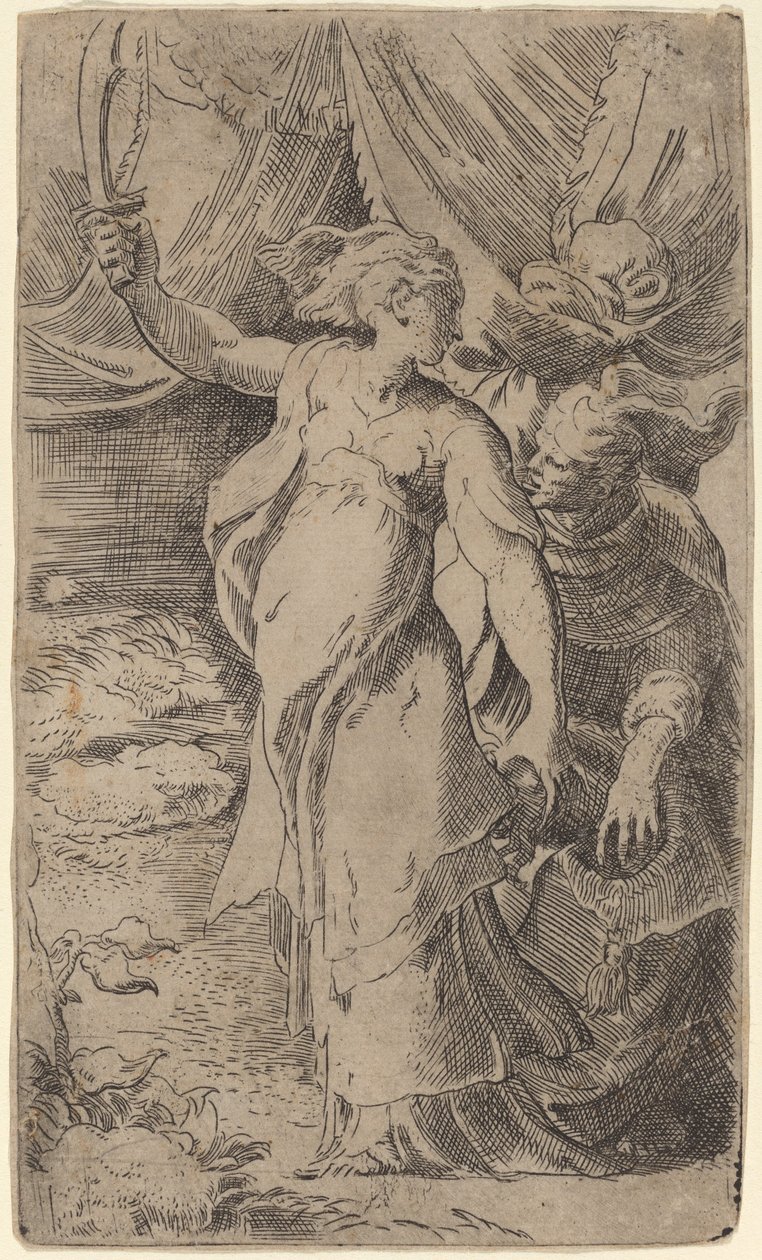 Judithfinnish tekijältä Parmigianino