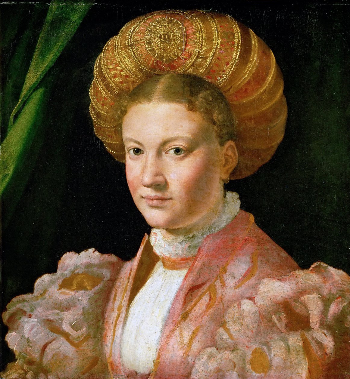 Nuoren naisen muotokuva, noin 1530 tekijältä Parmigianino