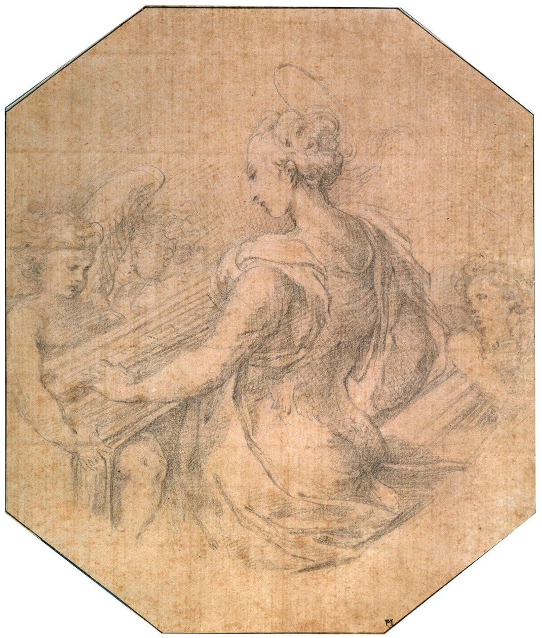 Pyhä Cecilia, 1527-1530 tekijältä Parmigianino