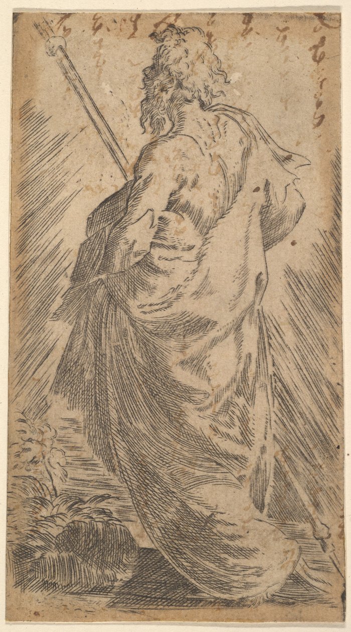 Saint James Major, 1500-luvun alku. tekijältä Parmigianino