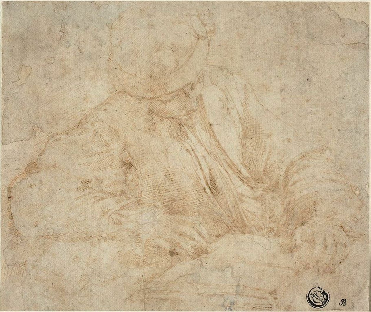 Nuori mies lukee tekijältä Parmigianino