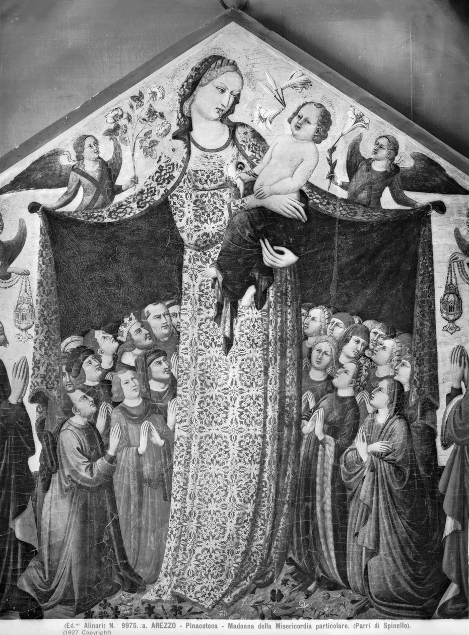 Madonna of Mercy, noin 1428 (tuore) tekijältä Parri Spinelli