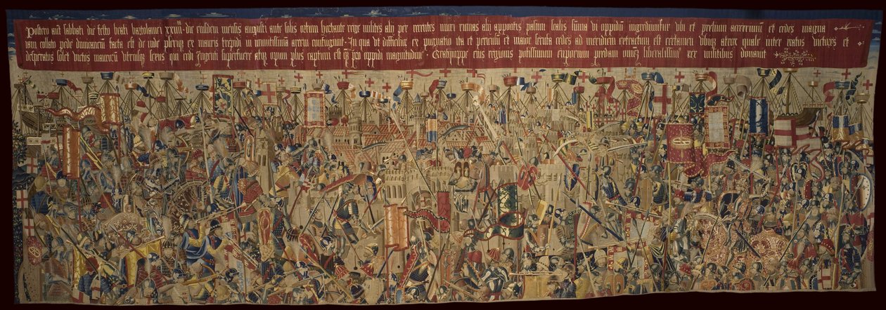 Pastranan kuvakudokset, Tournain valmistus, luultavasti Passchier Grenierin työpajasta, n. 1471 - 1475 (kuvakudos). tekijältä Pasquier (workshop of) Grenier