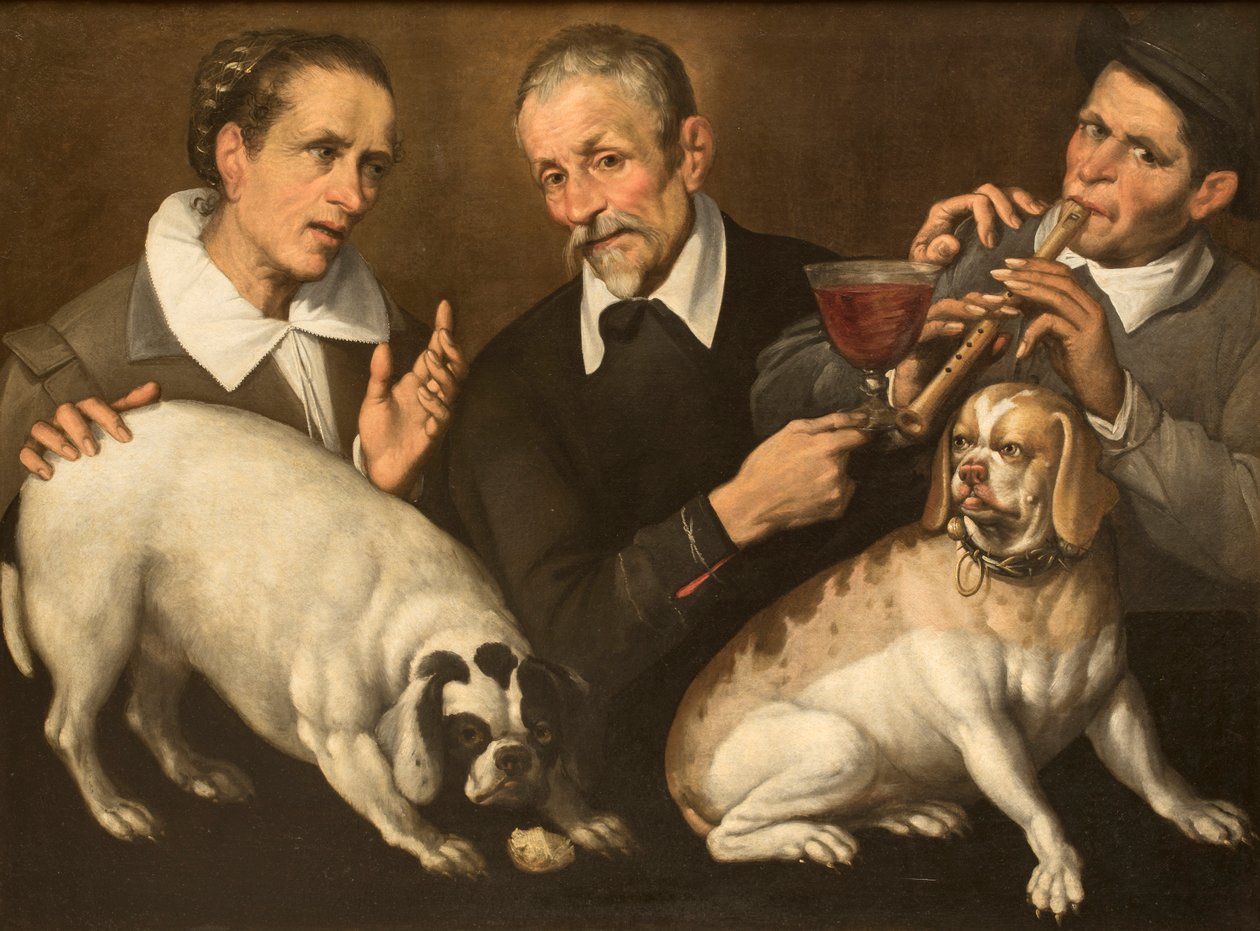 Zufolo-pelaaja, 1585-1590. tekijältä Passerotti