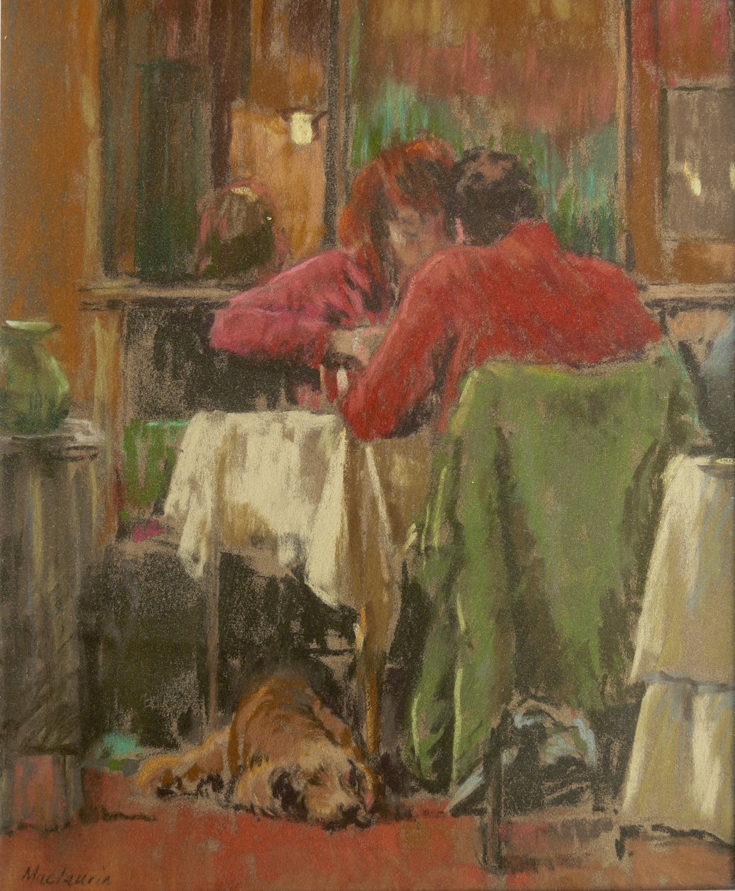 Bistro Beziersissä, 2007 tekijältä Pat Maclaurin