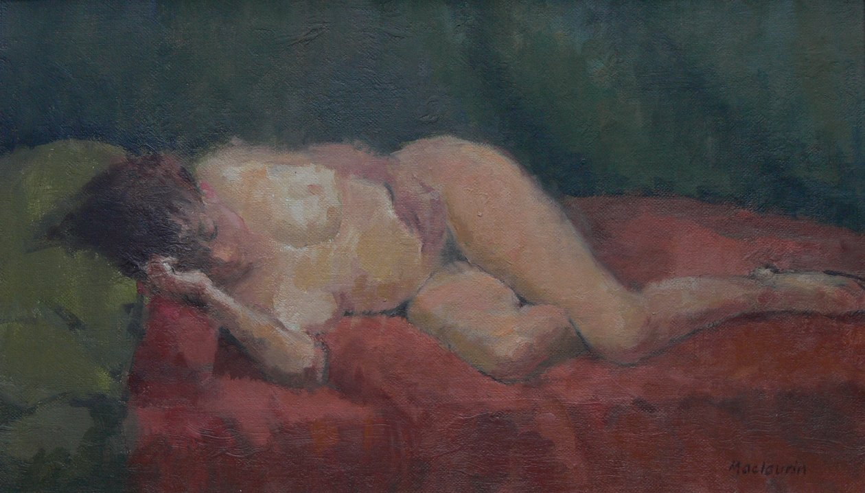 Alaston punaisella ja vihreällä, 2009 tekijältä Pat Maclaurin
