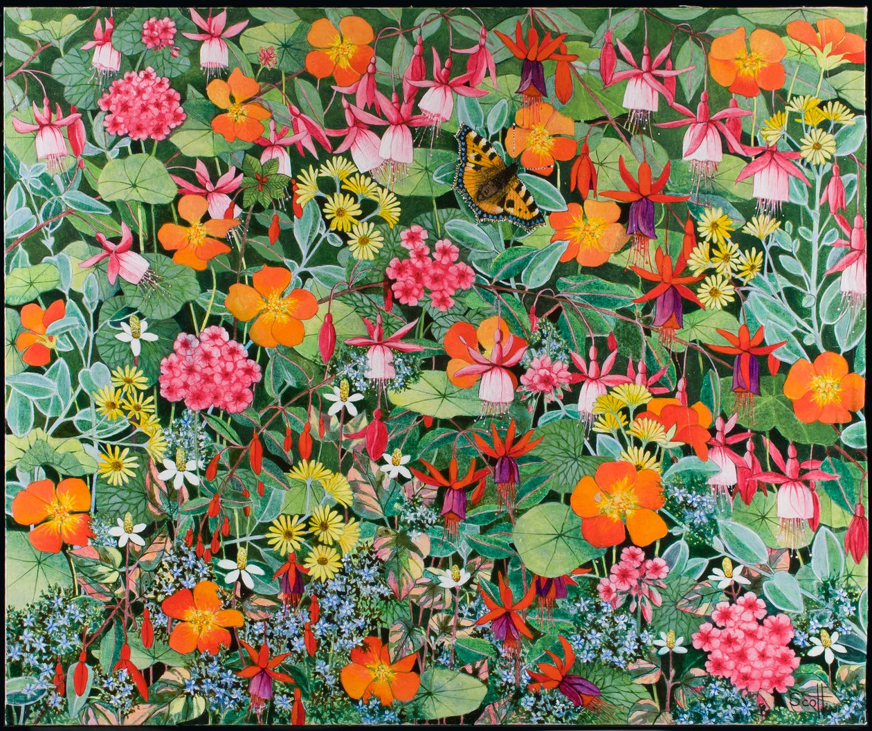 Attraction, 2011 (akryyli kallicolle) tekijältä Pat Scott
