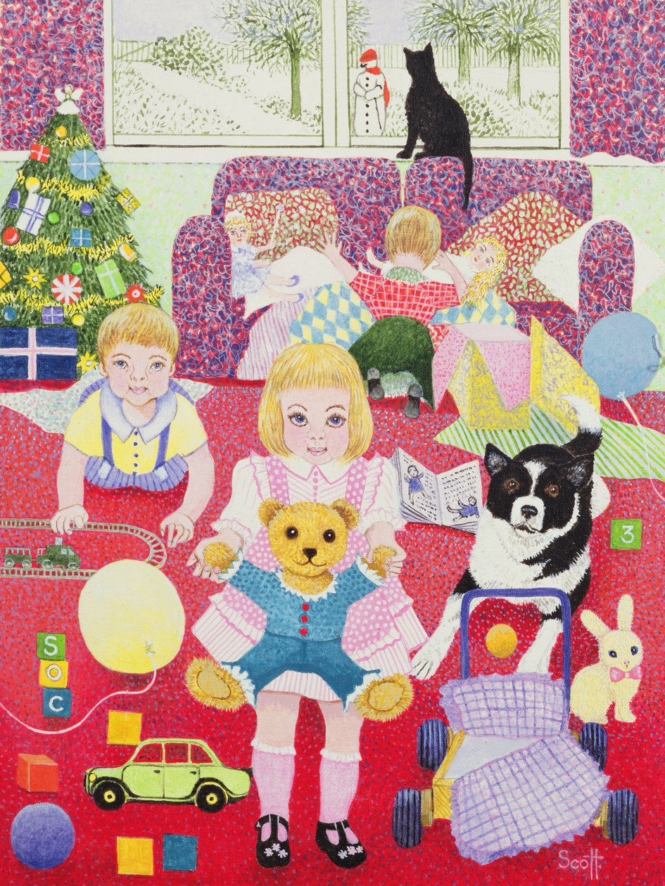 Teddyn joulupyjama tekijältä Pat Scott