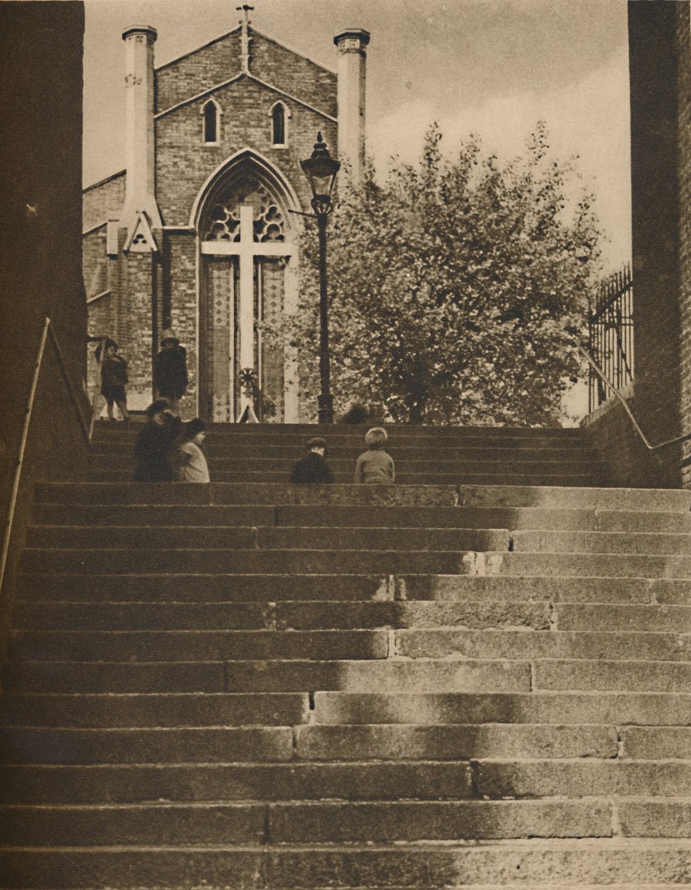 Riceyman Steps Really Granville Place Unlovely Kings Cross Roadilla, vuodelta 1935. tekijältä Paterson