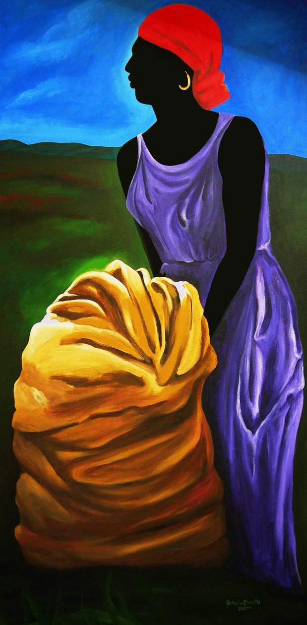 Esther, 2008 (akryyli kankaalle) tekijältä Patricia Brintle