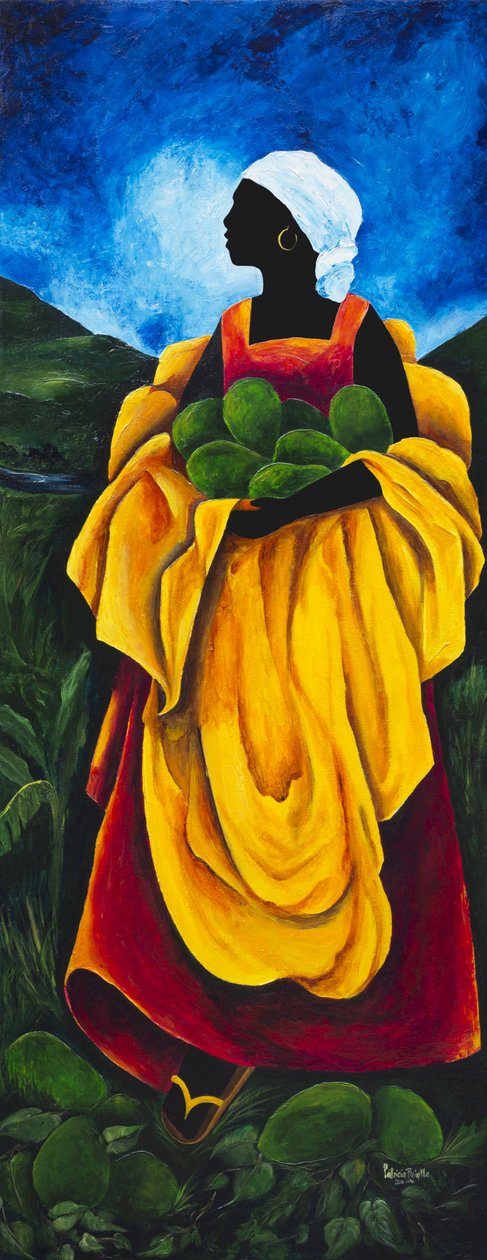 Kausi avokado, 2011, (akryyli kankaalle) tekijältä Patricia Brintle