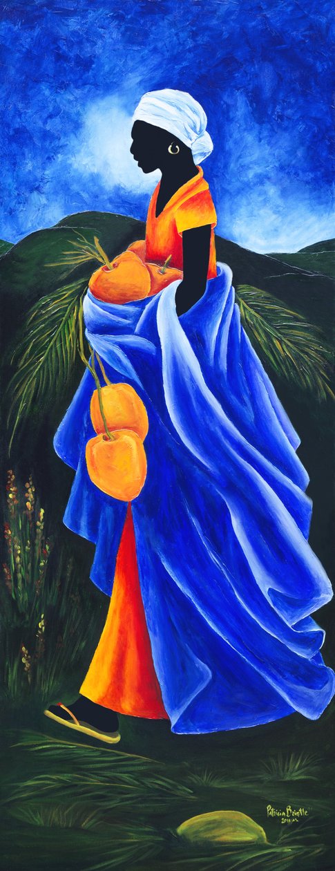 Kausi kookos, 2011, (akryyli kankaalle) tekijältä Patricia Brintle