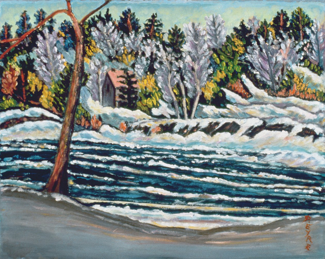 Talvisula, Gatineau-joki tekijältä Patricia Contemporary Artist Eyre