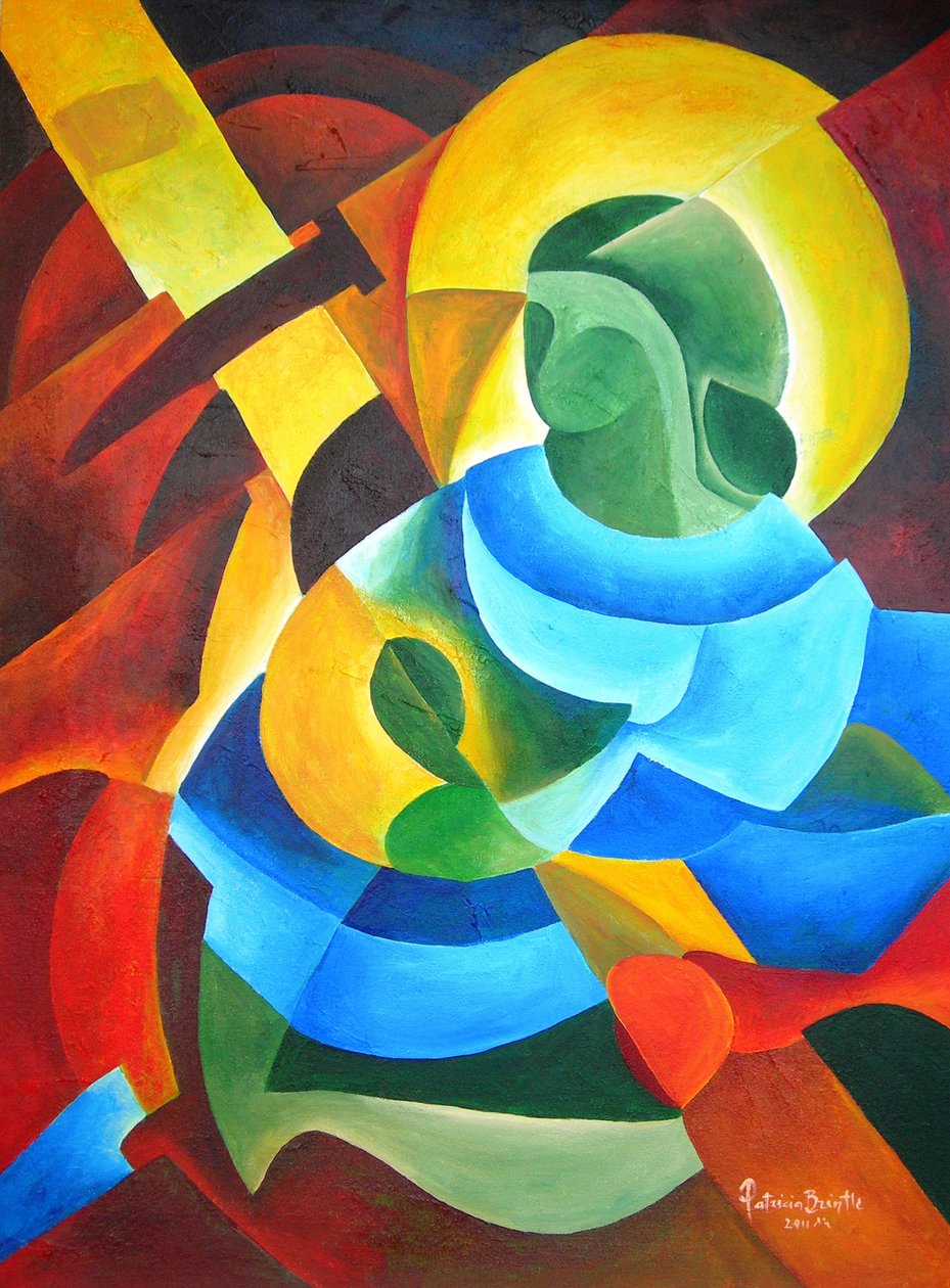 Madonna ja ristin lapsi, 2011 tekijältä Patricia Brintle