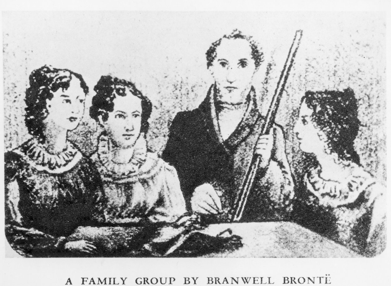 Bronten perhe tekijältä Patrick Branwell Bronte