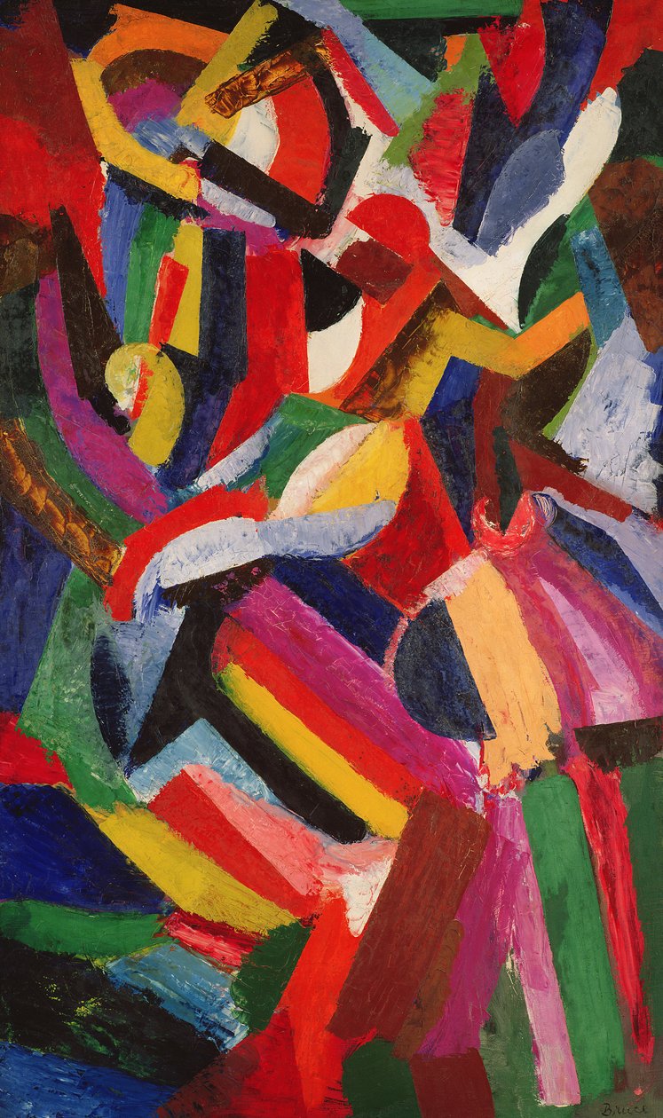 Sävellys III, 1916 tekijältä Patrick Henry Bruce