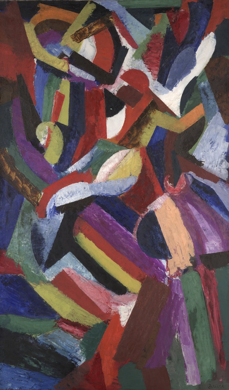 Sävellys III, 1916 tekijältä Patrick Henry Bruce