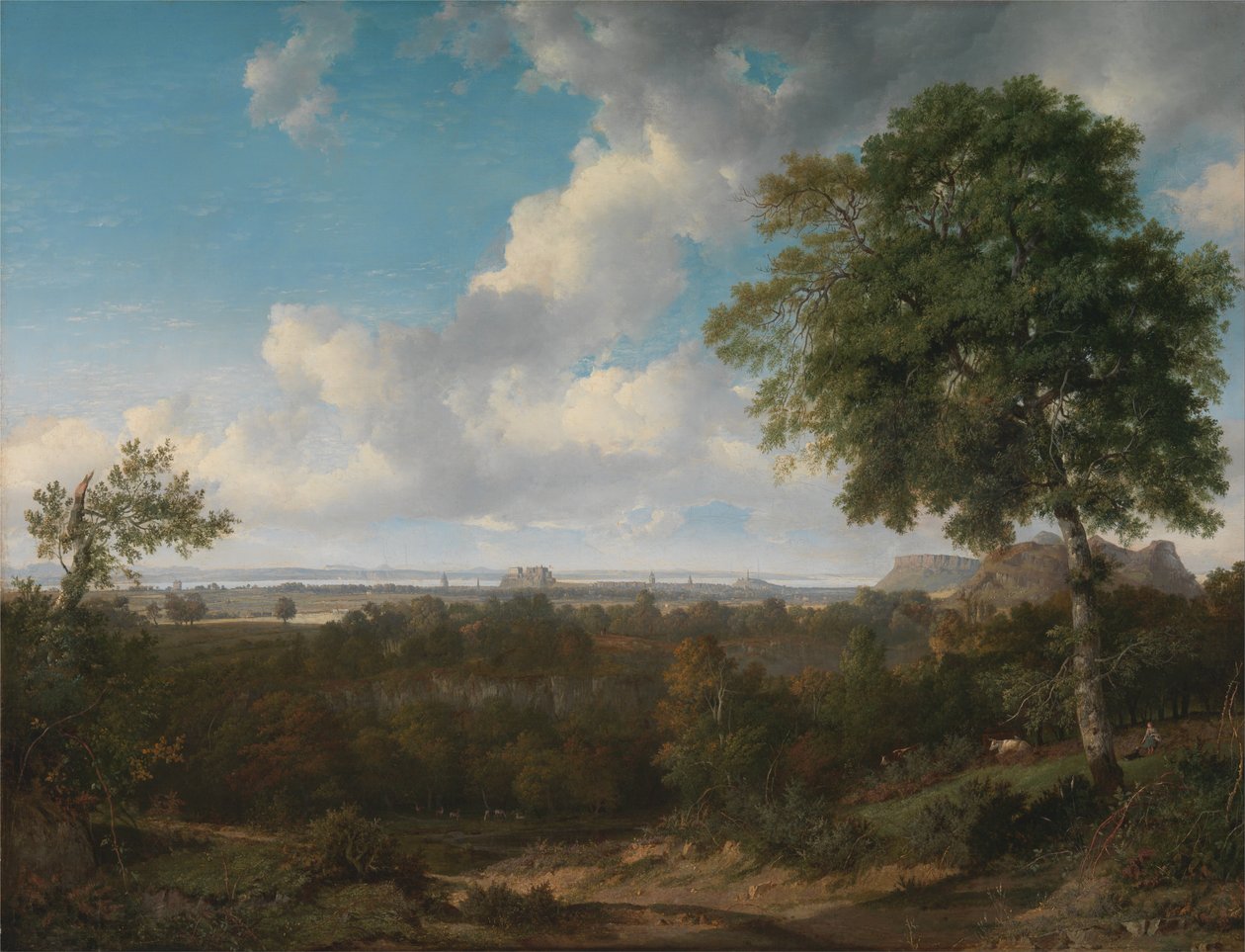 Edinburgh from the Braids tekijältä Patrick Nasmyth