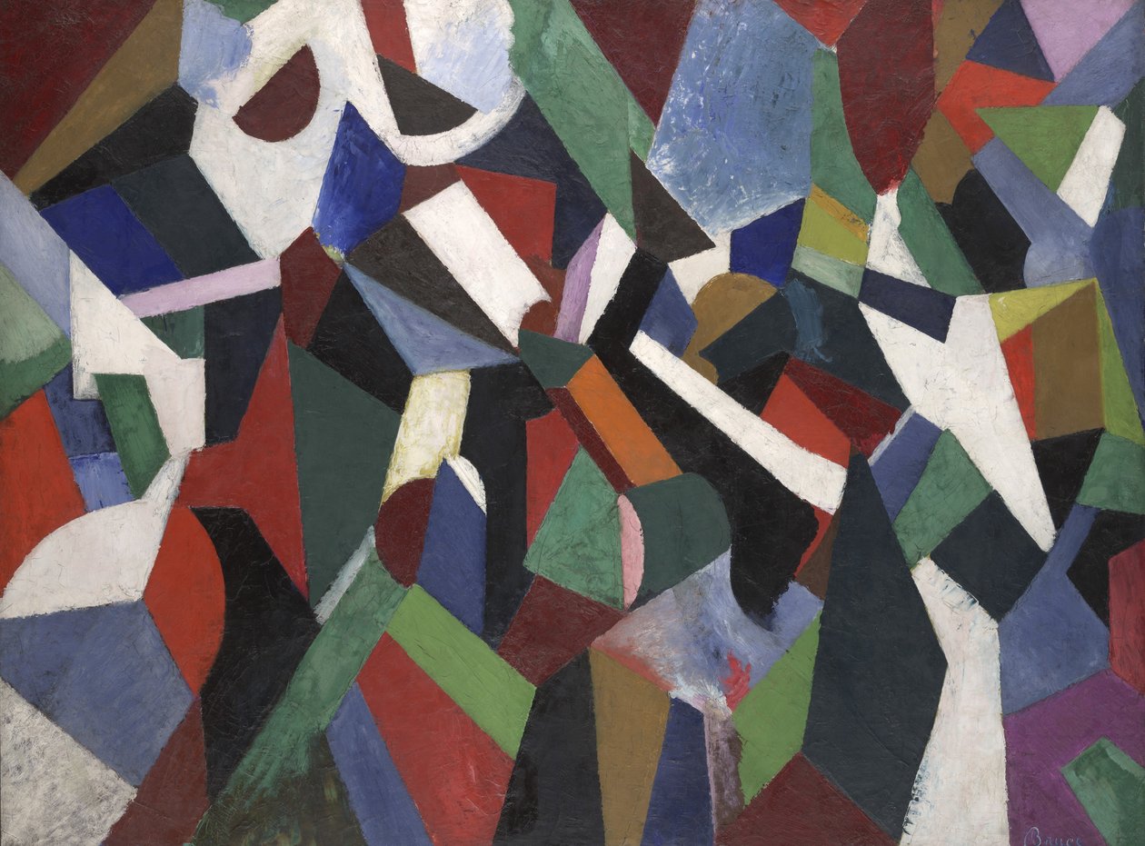 Sävellys II, noin 1916 (öljy kankaalle) tekijältä Patrick Henry Bruce